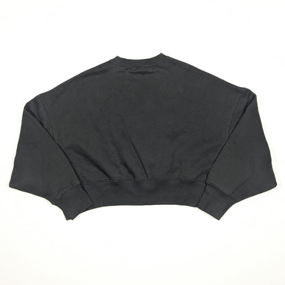 Black Cropped Nike Streetwear Sweatshirt (S) [Very Good]