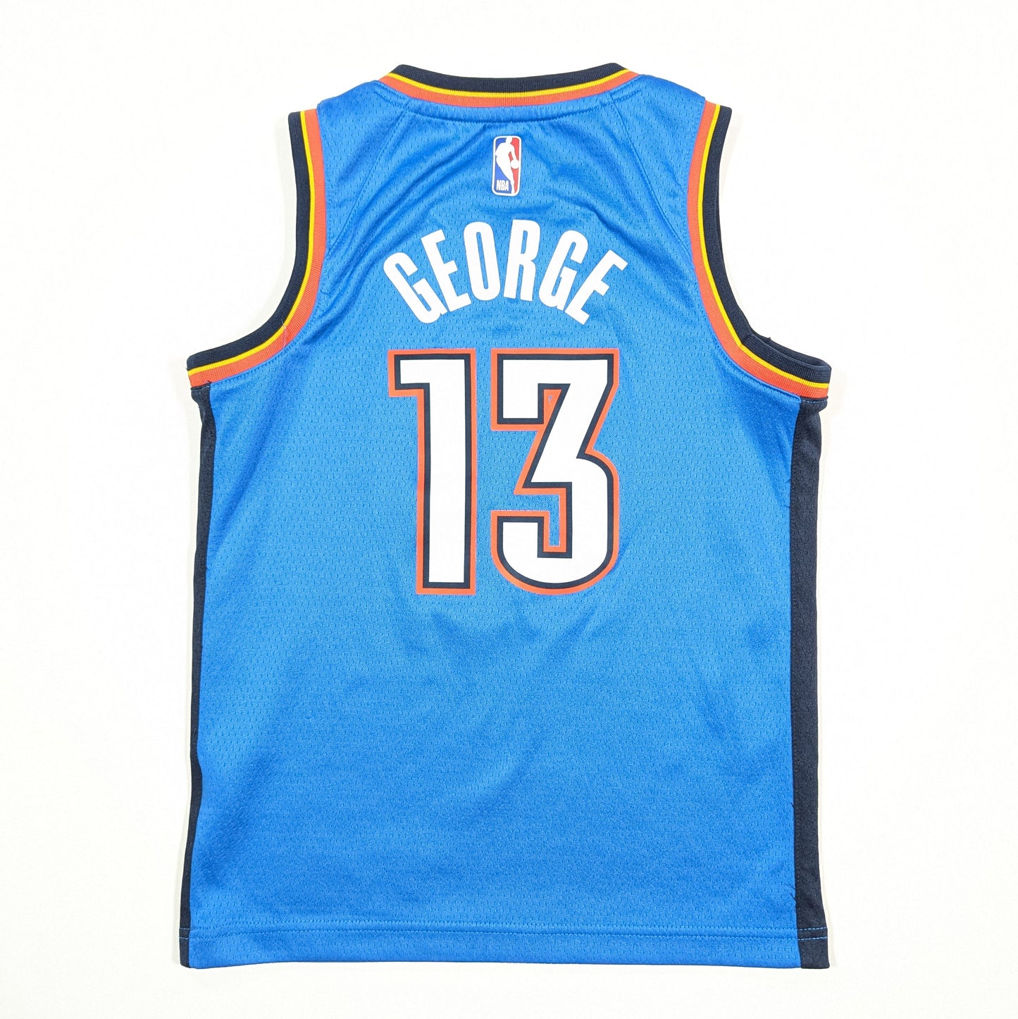 Oklahoma City Thunder Nike Basketball Jersey 2019 George  #13  (7-8 Years) [Excellent]