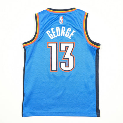 Oklahoma City Thunder Nike Basketball Jersey 2019 George  #13  (7-8 Years) [Excellent]