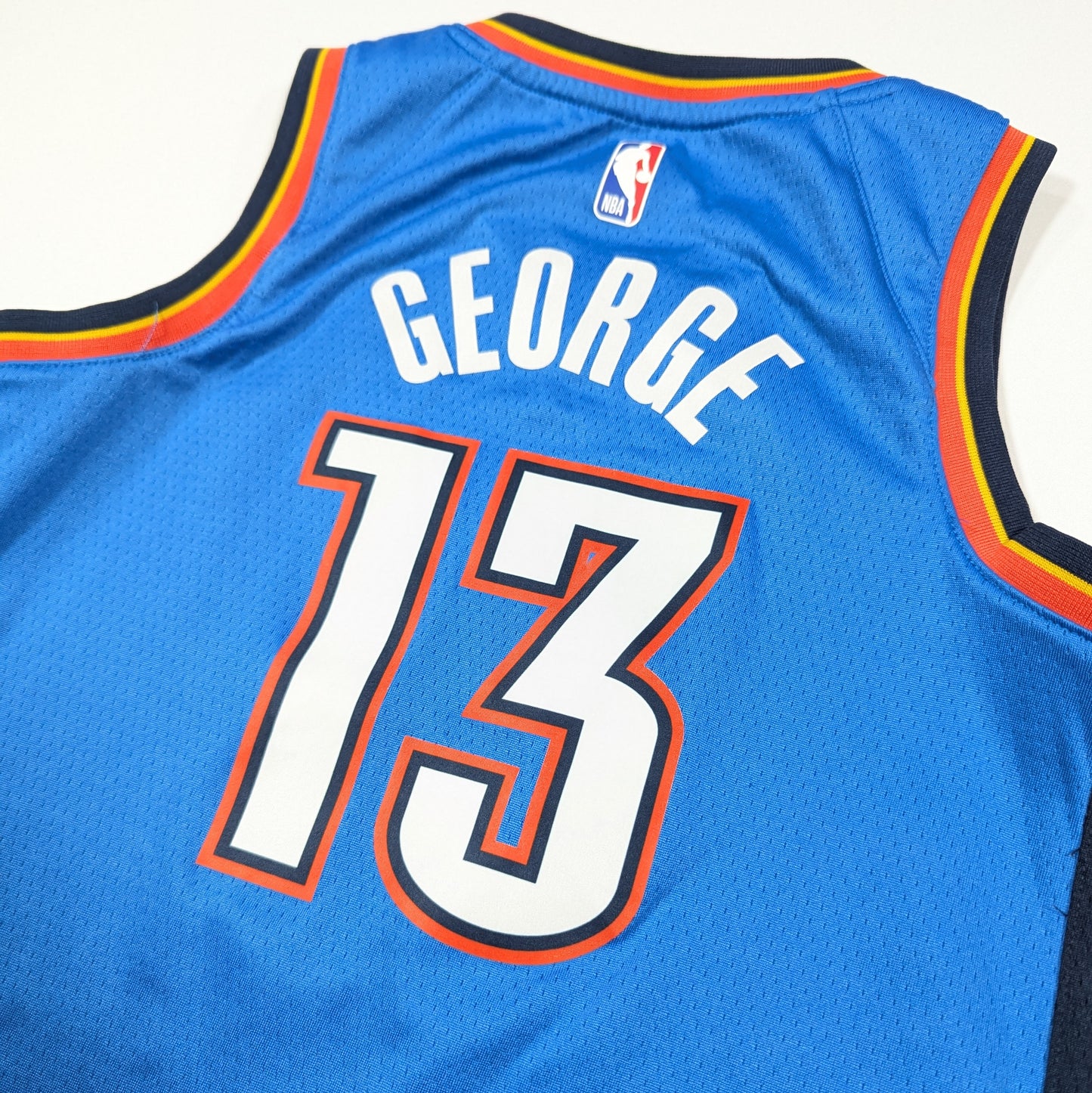 Oklahoma City Thunder Nike Basketball Jersey 2019 George  #13  (7-8 Years) [Excellent]