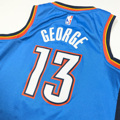 Oklahoma City Thunder Nike Basketball Jersey 2019 George  #13  (7-8 Years) [Excellent]