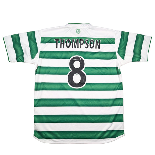 Celtic Umbro Football Jersey 2003 Thompson  #8  (XL) [Fair]