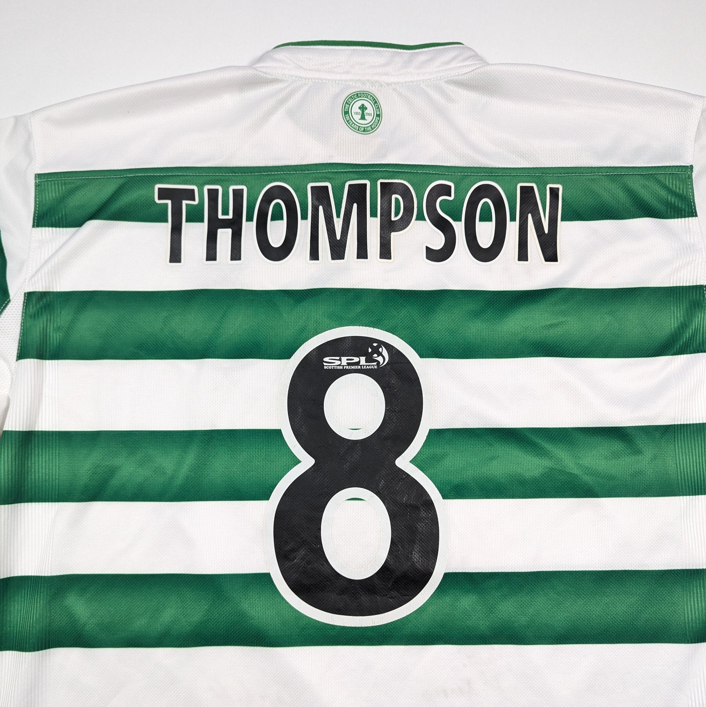 Celtic Umbro Football Jersey 2003 Thompson  #8  (XL) [Fair]