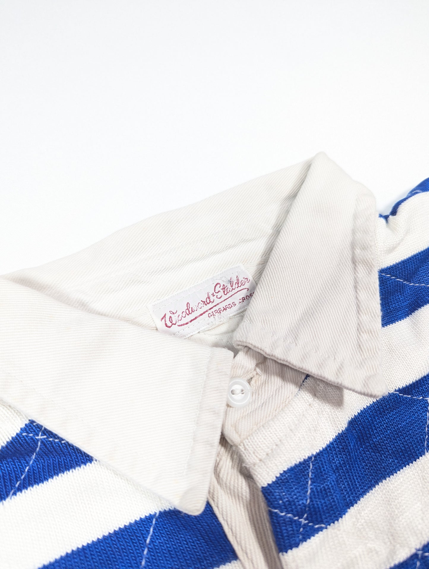 Blackrock College Woodward & Stalder Rugby Jersey 1970s #8  (L) [Fair]