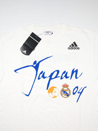 Real Madrid adidas Football T-Shirt 2004 Japan Tour  (S) [New]