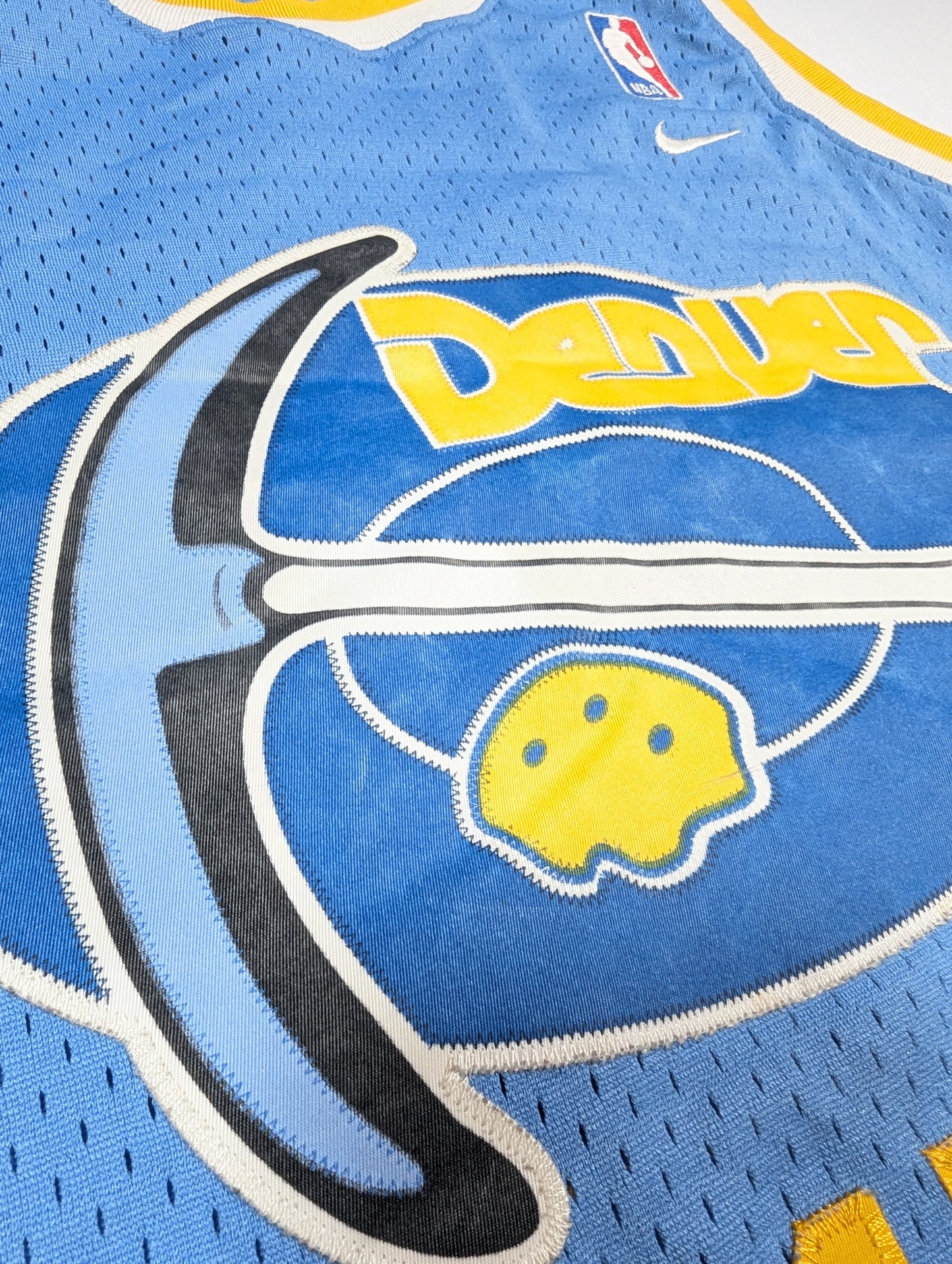 Denver Nuggets Nike Basketball Jersey Retro Anthony  #15  (L) [Very Good]