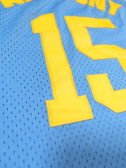 Denver Nuggets Nike Basketball Jersey Retro Anthony  #15  (L) [Very Good]