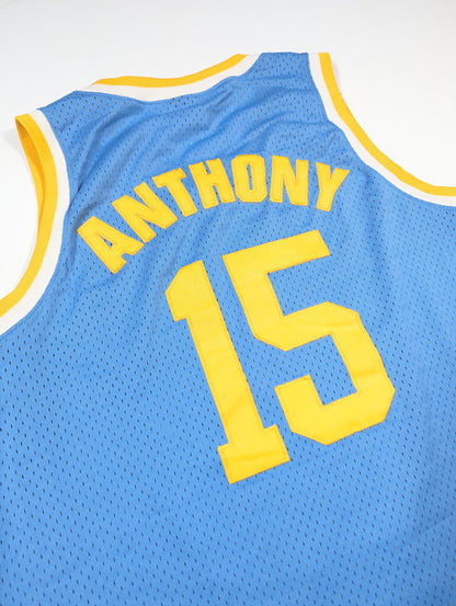Denver Nuggets Nike Basketball Jersey Retro Anthony  #15  (L) [Very Good]