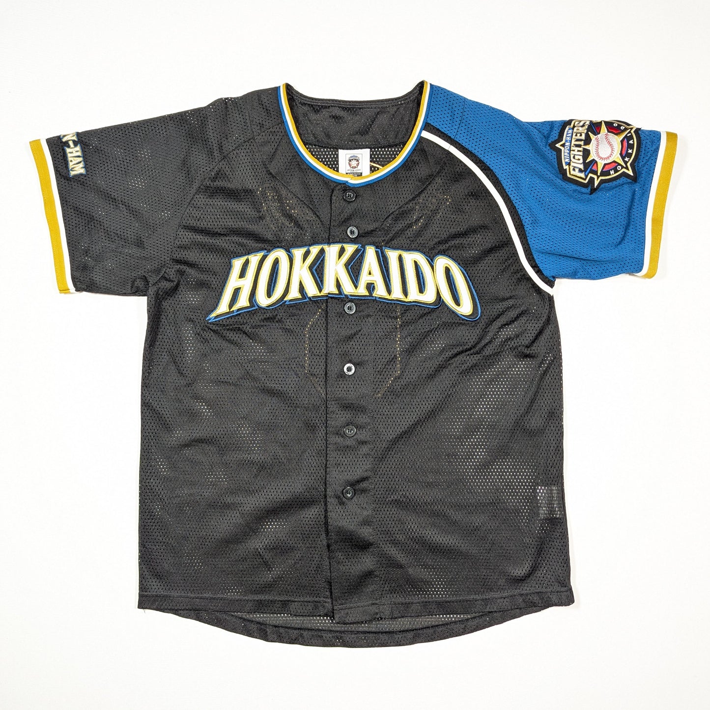 Hokkaido Nippon Ham Fighters Fighters Baseball Jersey 2010s Sho Nakata  #6  (S) [Excellent]