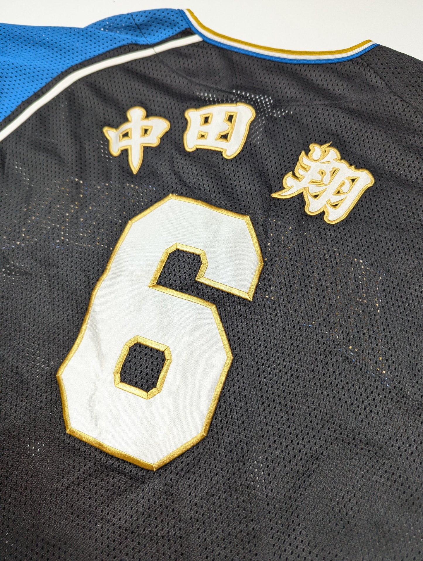 Hokkaido Nippon Ham Fighters Fighters Baseball Jersey 2010s Sho Nakata  #6  (S) [Excellent]