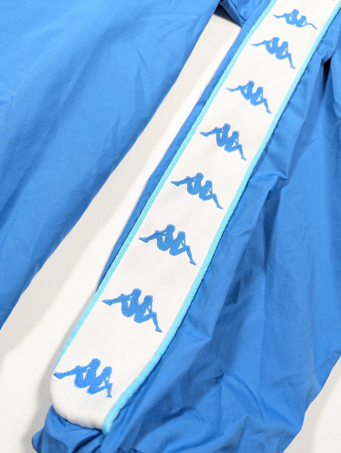 Blue Kappa Streetwear Jacket 1990s (XS) [Very Good]