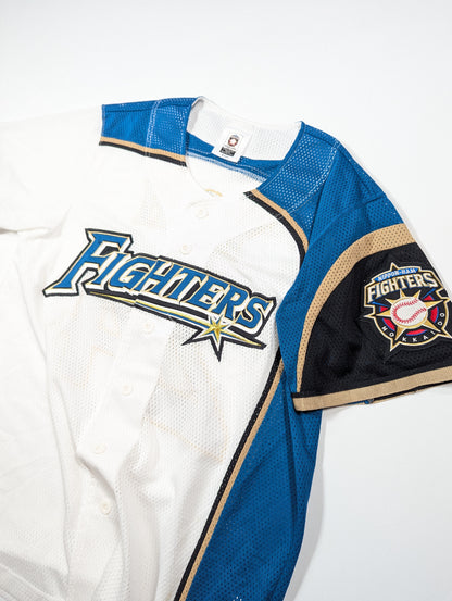 Hokkaido Nippon Ham Fighters Fighters Baseball Jersey 2010s Yoh Daikan  #24  (S) [Excellent]