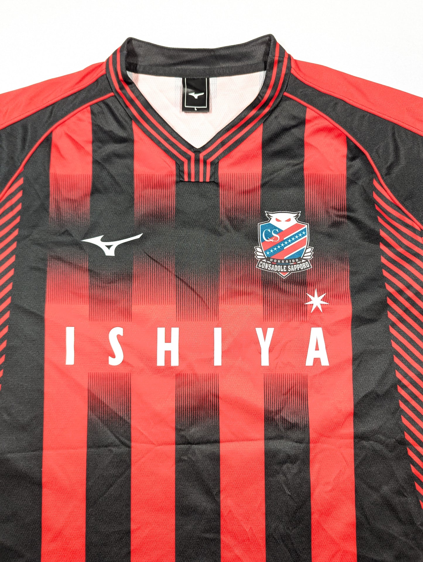 Hokkaido Consadole Sapporo Mizuno Football Jersey 2022 Danzaki  #17  (L) [Excellent]