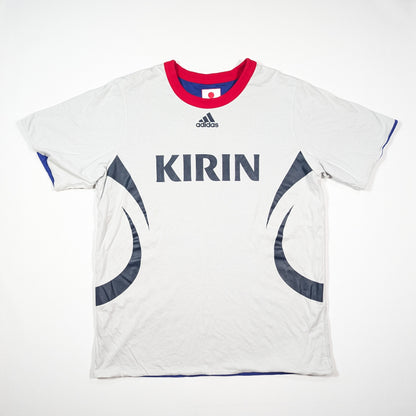 Japan adidas Football Reversible T-Shirt 2007 #10  (L) [Very Good]