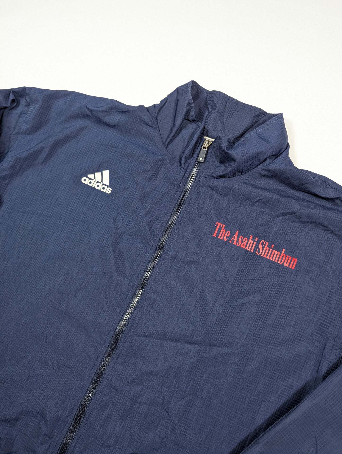 Asahi Shinbun World Cup Football Jacket 2002 adidas  (L) [Very Good]