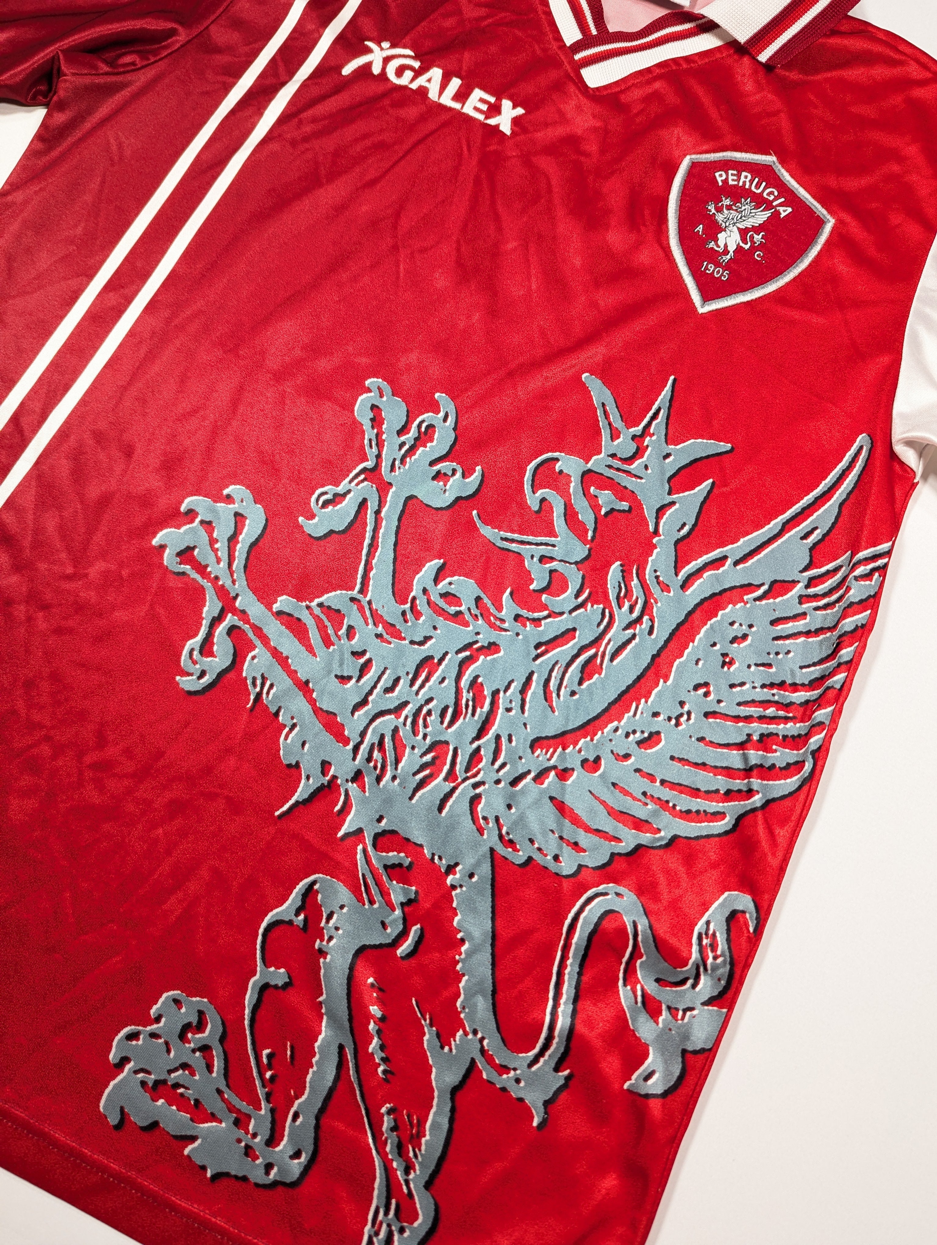 Perugia Football Jersey by Galex from 1998 – Buy now at SHIRTS V SKINS