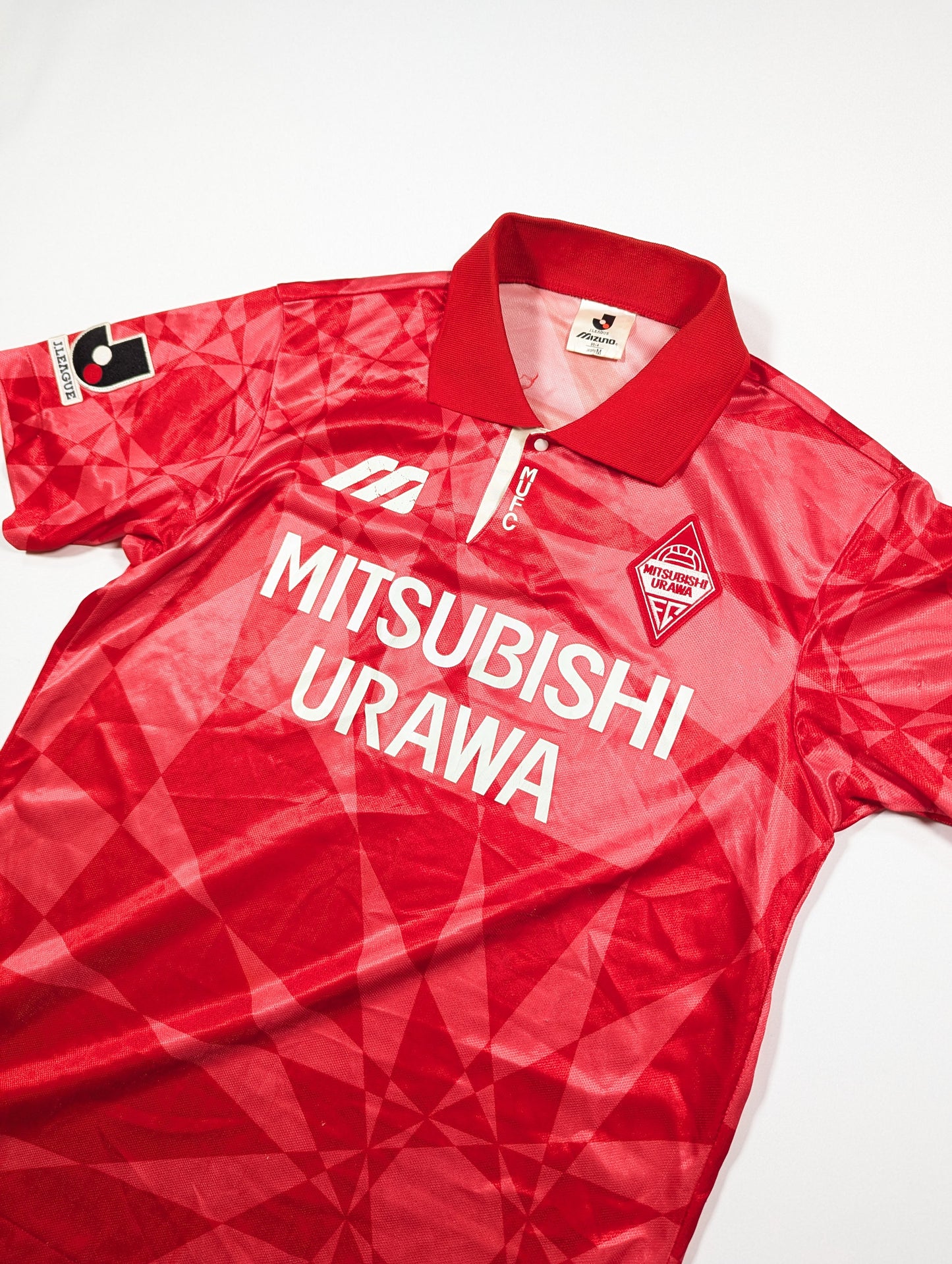 Urawa Red Diamonds Mizuno Football Jersey 1993 (M) [Fair]