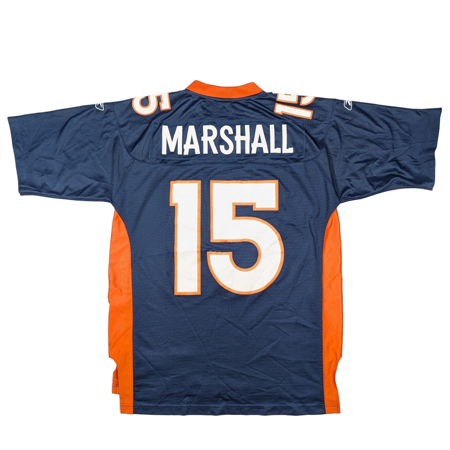 Denver Broncos Reebok American Football Jersey 2007 Marshall  #15  (L) [Good]