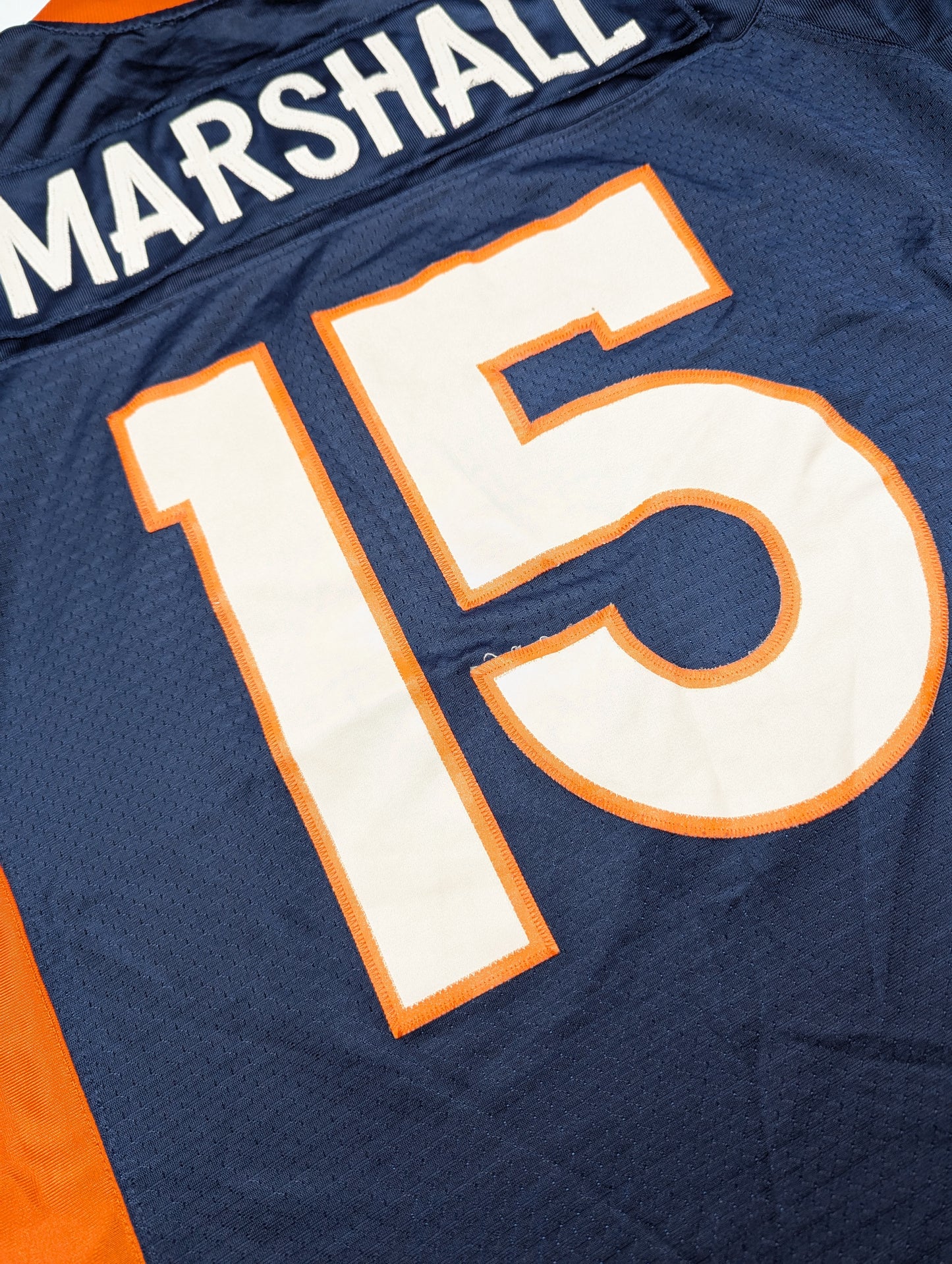 Denver Broncos Reebok American Football Jersey 2007 Marshall  #15  (L) [Good]