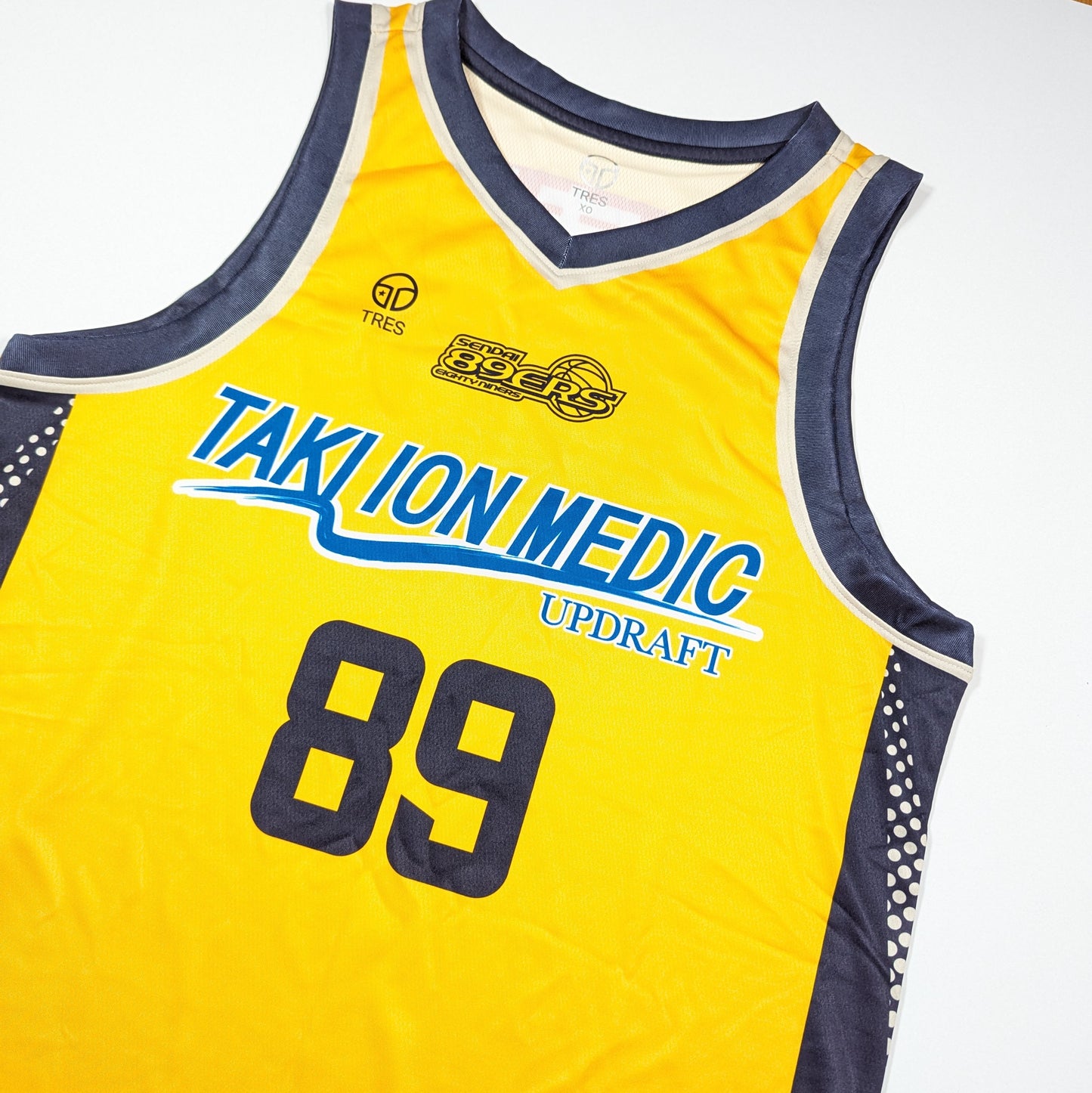 Sendai 89ers Tres Basketball Jersey 2024 #89  (XL) [Excellent]