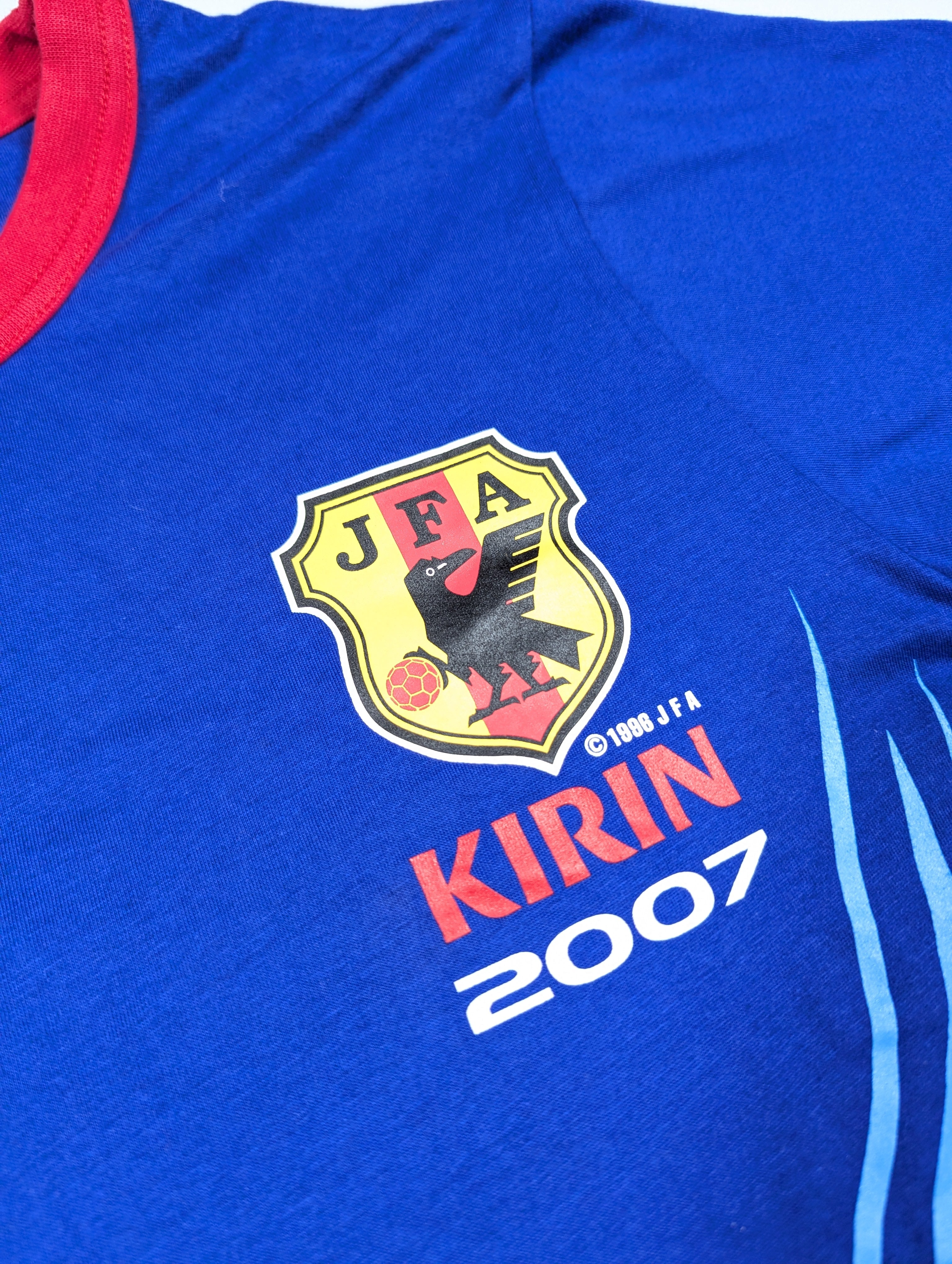Japan Football T-Shirt by adidas from 2007 – Buy now at SHIRTS V SKINS