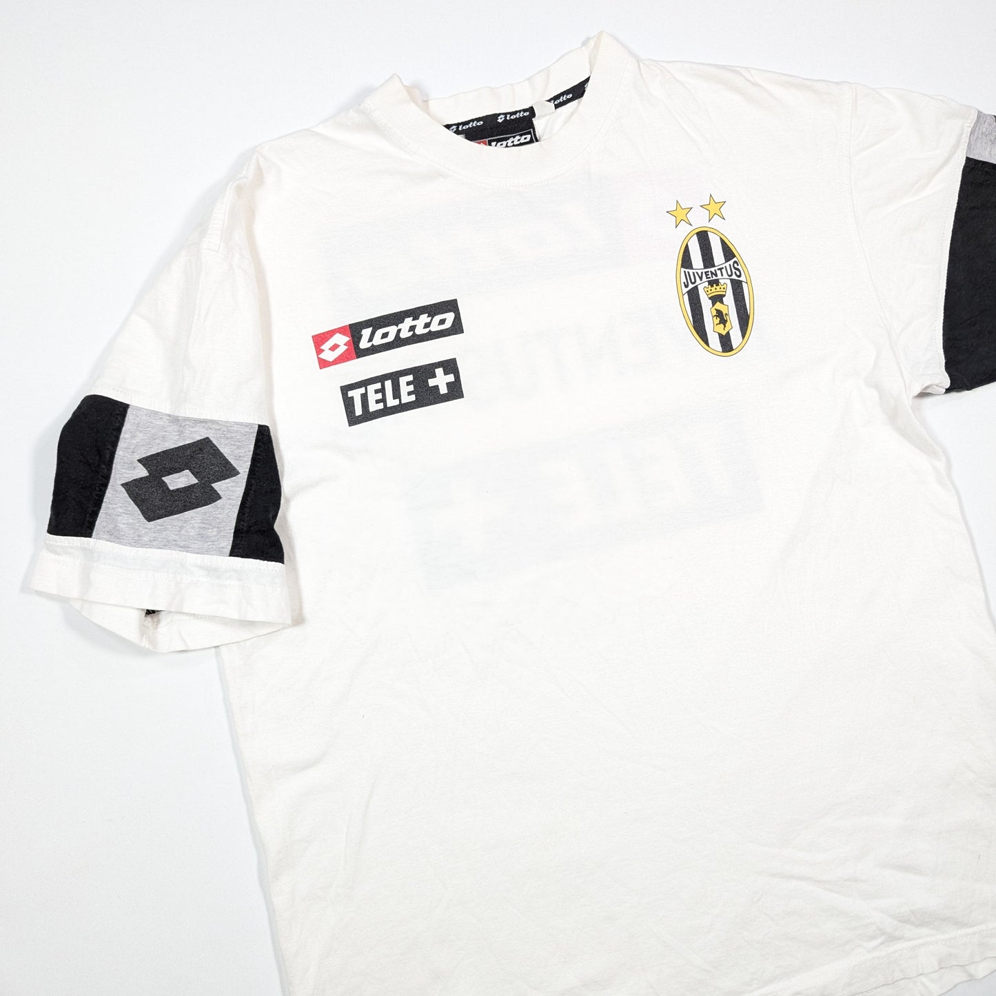 Juventus Lotto Football T-Shirt 2000 (M) [Very Good]