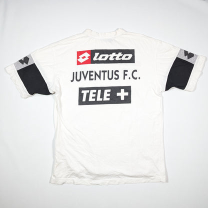 Juventus Lotto Football T-Shirt 2000 (M) [Very Good]