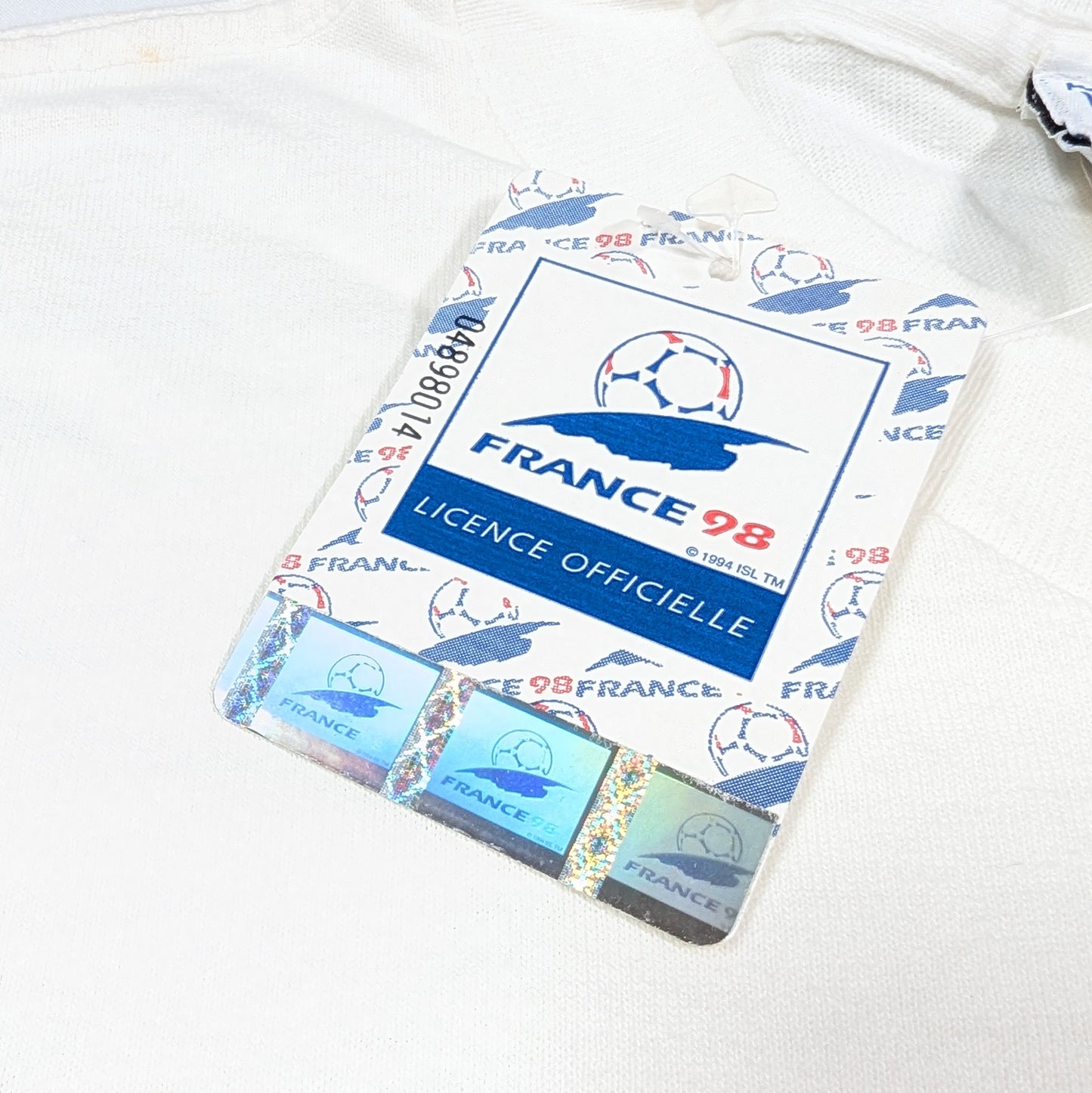 Japan World Cup Football T-Shirt 1998 France  (M) [Very Good]