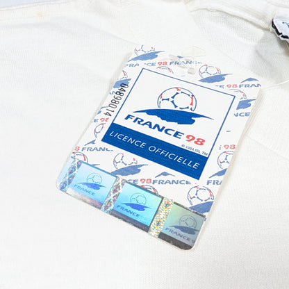 Japan World Cup Football T-Shirt 1998 France  (M) [Very Good]