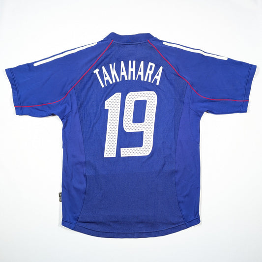 Japan adidas Football Jersey 2002 Takahara  #19  (L) [Very Good]