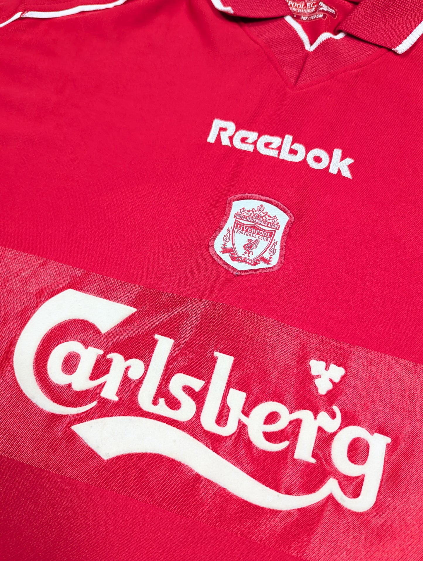 Liverpool Reebok Football Jersey 2001 (L) [Good]