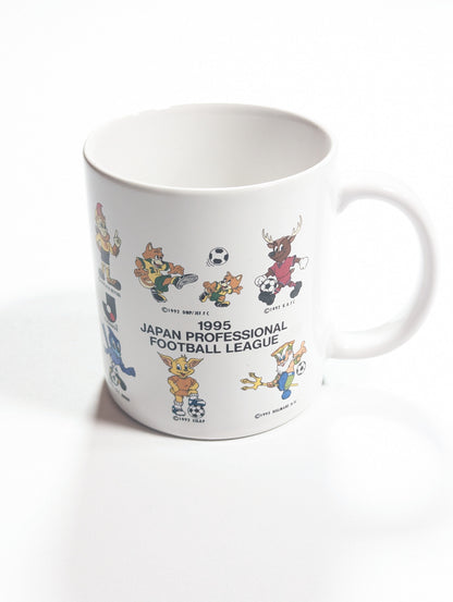 J league KFC JLeague Football Mug 1995 [Excellent]