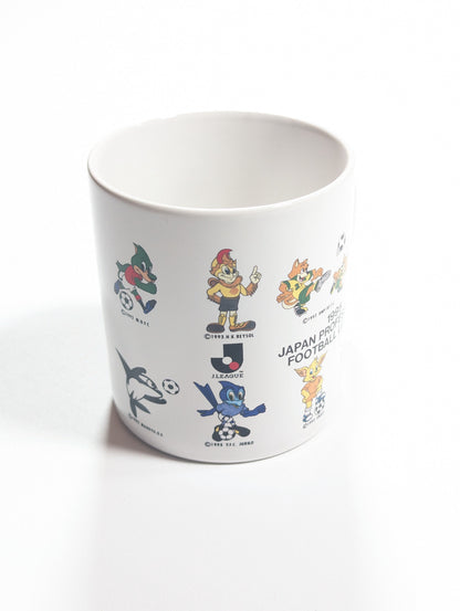 J league KFC JLeague Football Mug 1995 [Excellent]