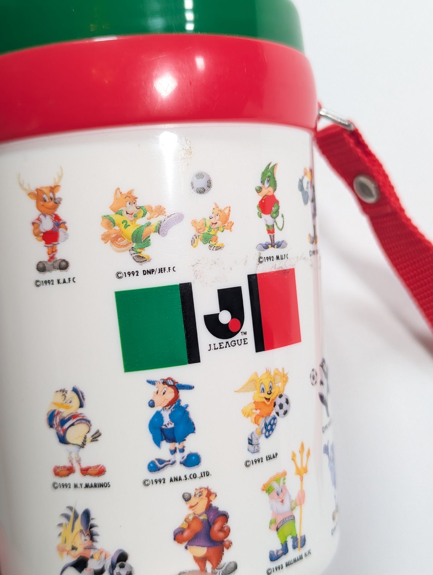 J League KFC JLeague Football Flask 1995 [Excellent]
