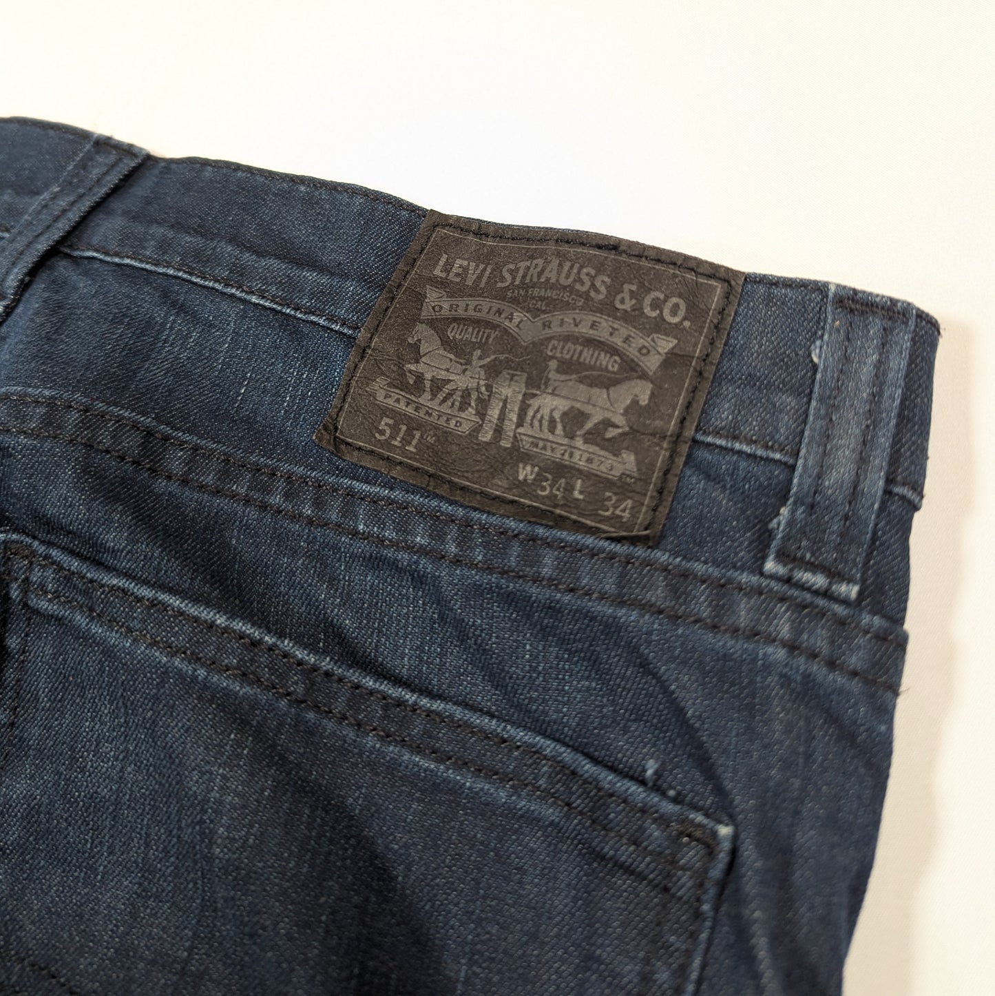 Levis Blue 511  Jeans (W34 L34) [Very Good]