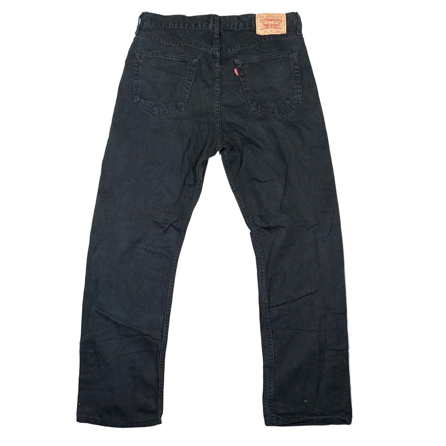 Levis Black 751  Jeans (W36 L32) [Very Good]
