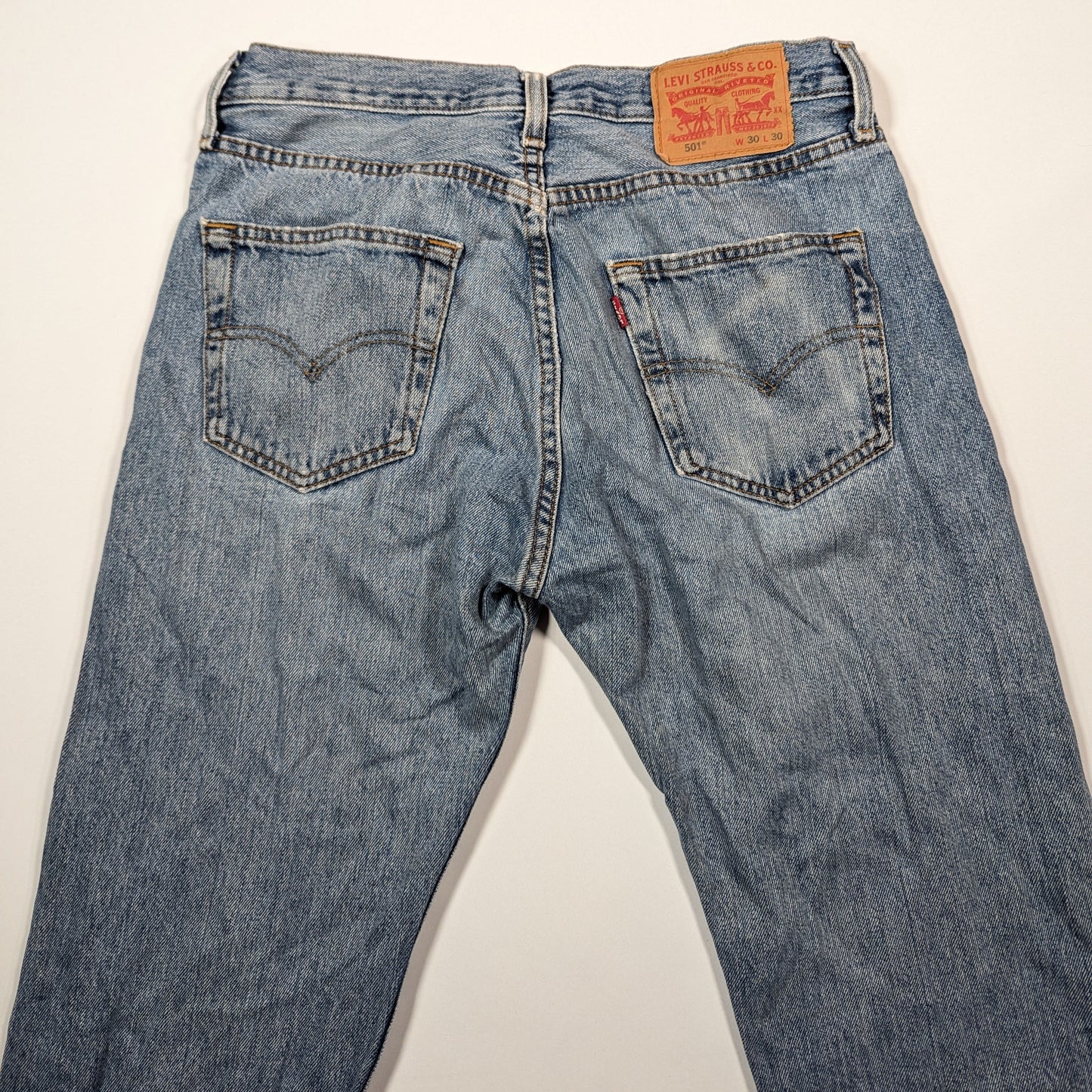 Levis Blue 501  Jeans (30W 30L) [Good]