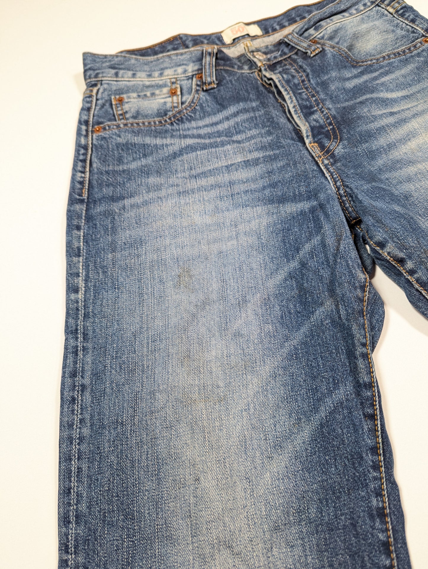 Levis Blue 501  Jeans (30W 32L) [Fair]