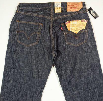 Levis Blue 501  Jeans (34W 32L) [New]