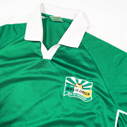 Republic of Ireland Green Football Jersey 2002 (L) [Good]