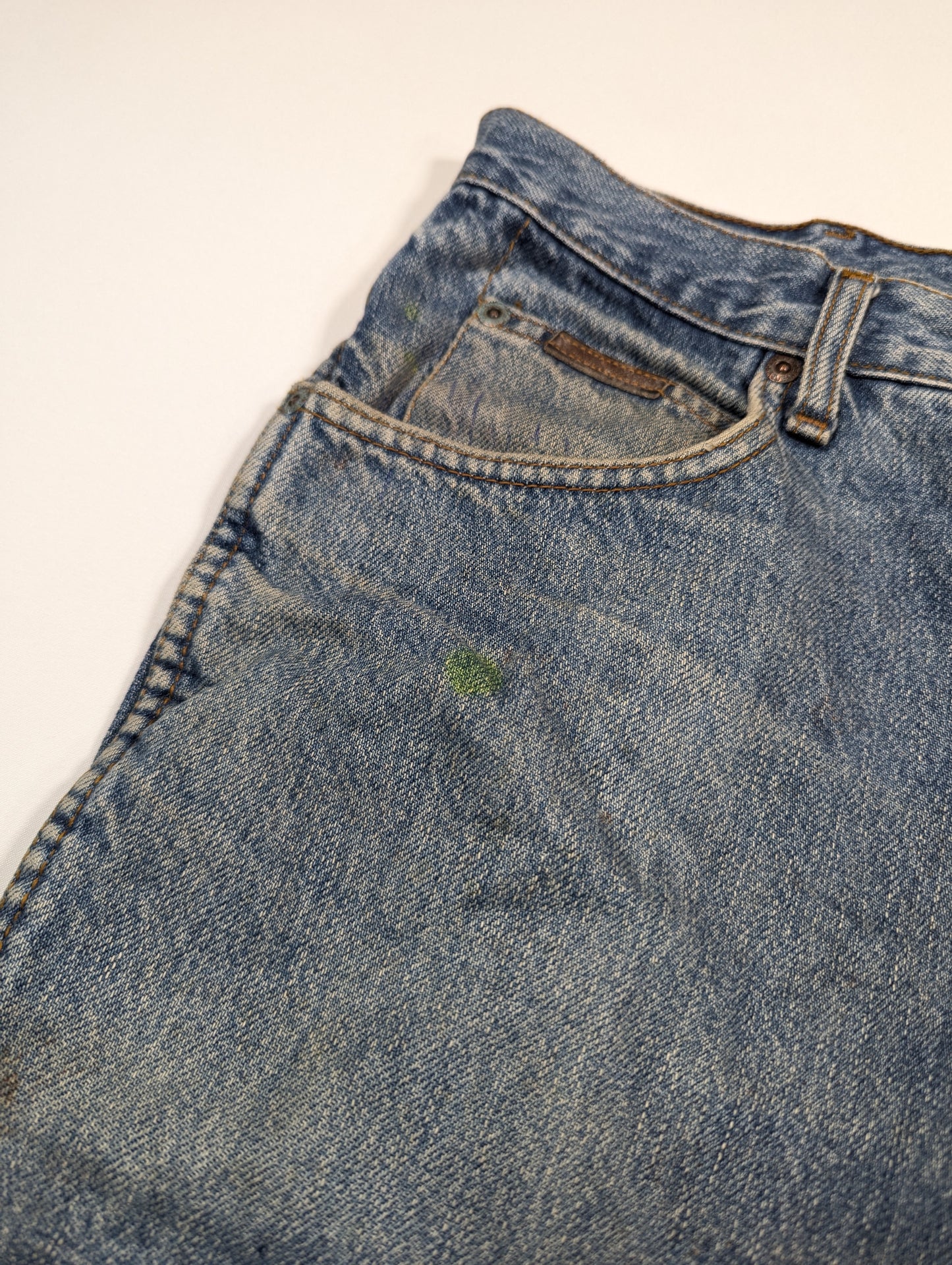 Wrangler Blue Denim  Jeans (36W 32L) [Good]