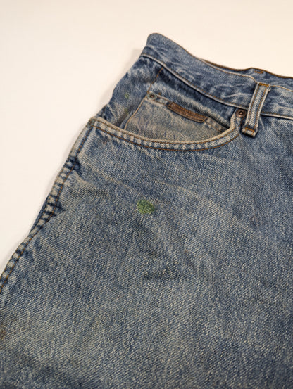 Wrangler Blue Denim  Jeans (36W 32L) [Good]