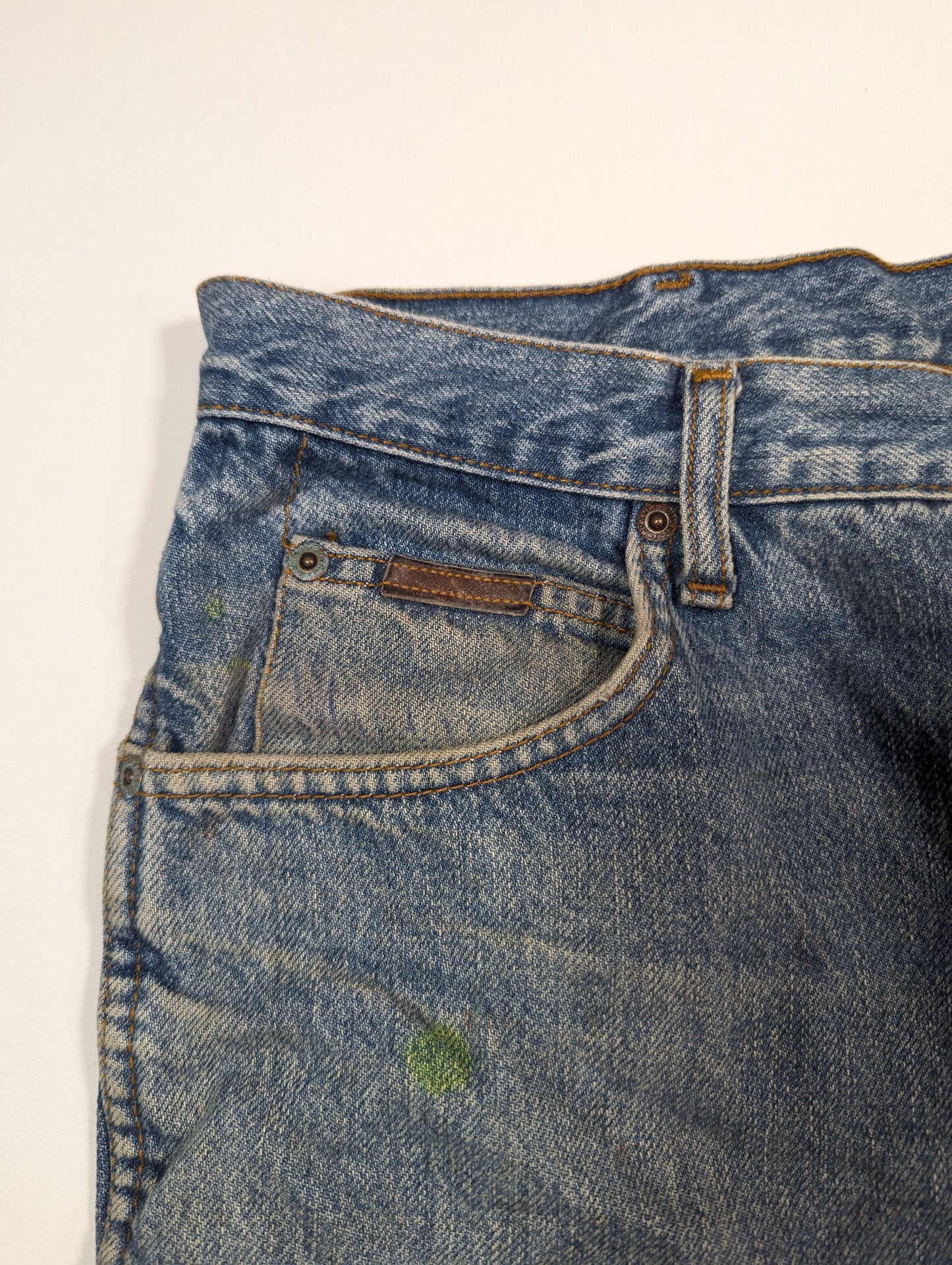 Wrangler Blue Denim  Jeans (36W 32L) [Good]
