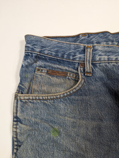 Wrangler Blue Denim  Jeans (36W 32L) [Good]