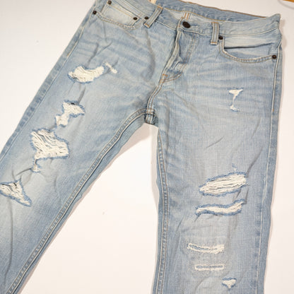 Hollister Blue Skinny  Jeans (32W 32L) [Good]