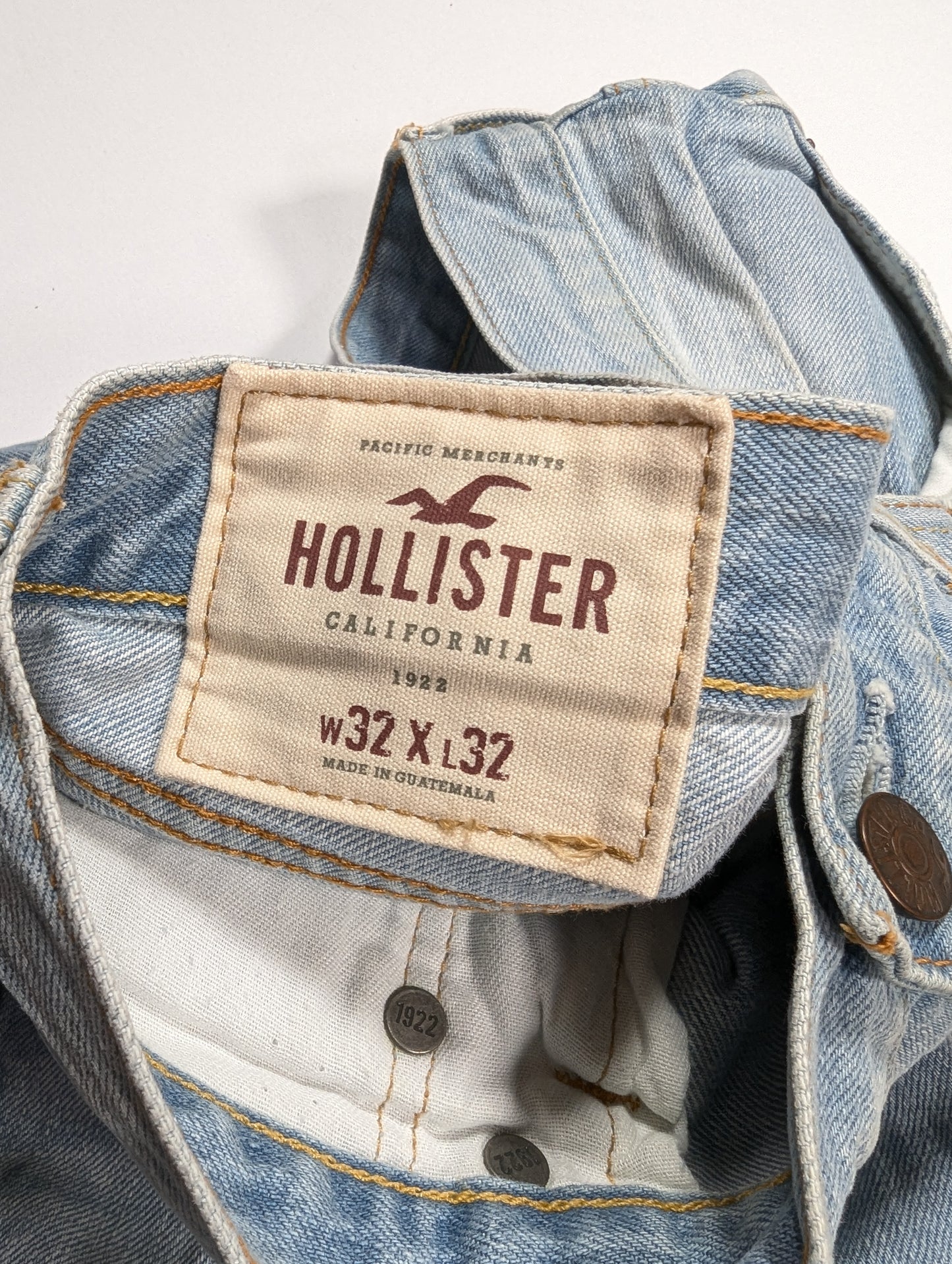 Hollister Blue Skinny  Jeans (32W 32L) [Good]