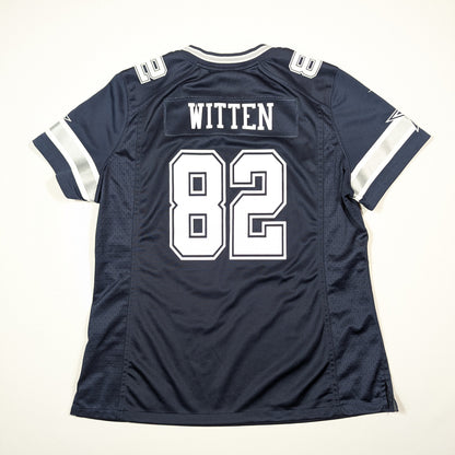 Dallas Cowboys Nike American Football Jersey 2010s Witten  #82  (14-16 Years) [Very Good]