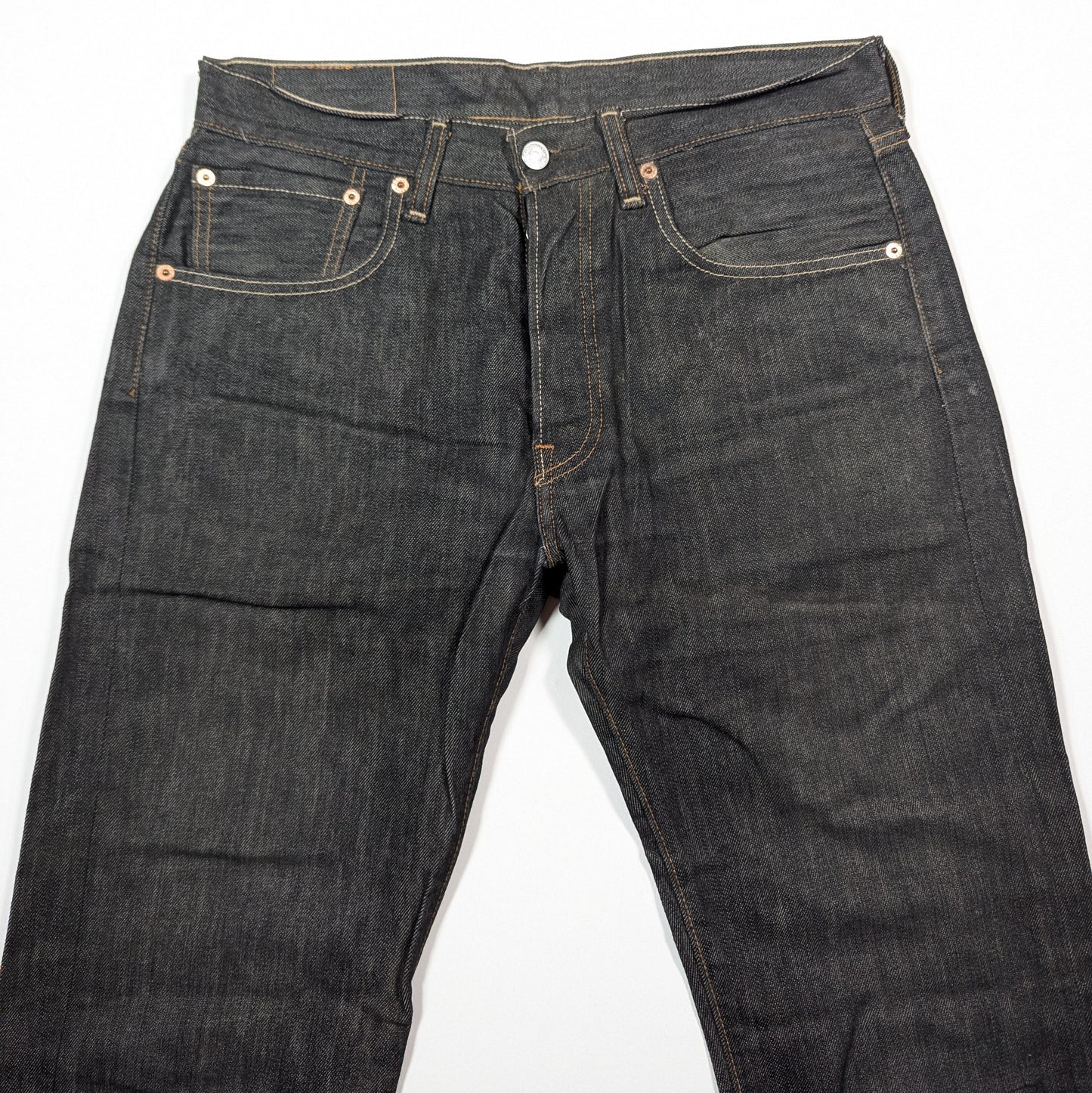 Black 501 Levis Jeans (W31 l32) [Very Good]