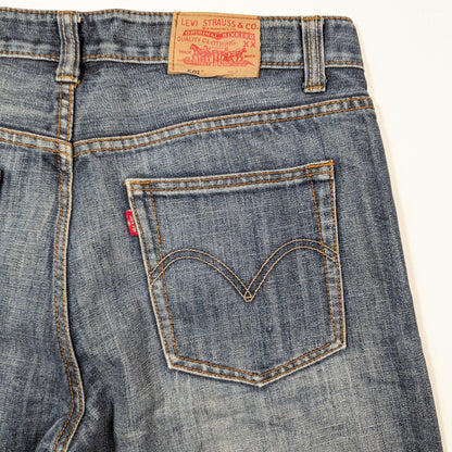 Levis 501 Blue Jeans (W34 L32) [Good]