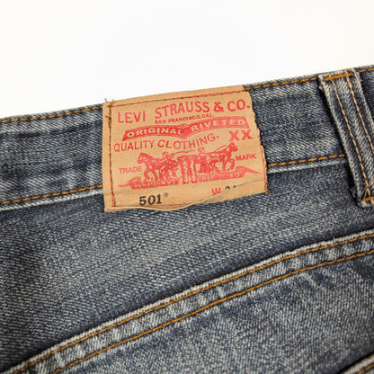 Levis 501 Blue Jeans (W34 L32) [Good]